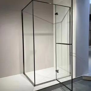 Cabine De douche en verre, salle De bain, cabine, accessoires De toilette, porte De luxe, modulaire, préfabriqués, portes