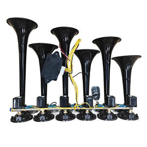 12V 24V <span class=keywords><strong>trompeta</strong></span> tubo <span class=keywords><strong>de</strong></span> metal bocina <span class=keywords><strong>de</strong></span> aire Linda melodía más nuevo 6 tubos con control remoto para autobús camión coche bocina <span class=keywords><strong>de</strong></span> aire musical - Product Image 6