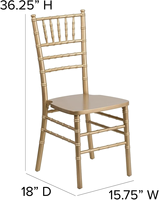 Chaises Chiavari en fer et acier en gros pour appartements, banquets, fêtes, mariages, hôtels, salons, parcs extérieurs, restaurants, bars
