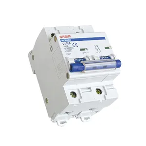 Nc100h mcb disjuntor de ar, preço din rail monte 1p 100a mini disjuntor china