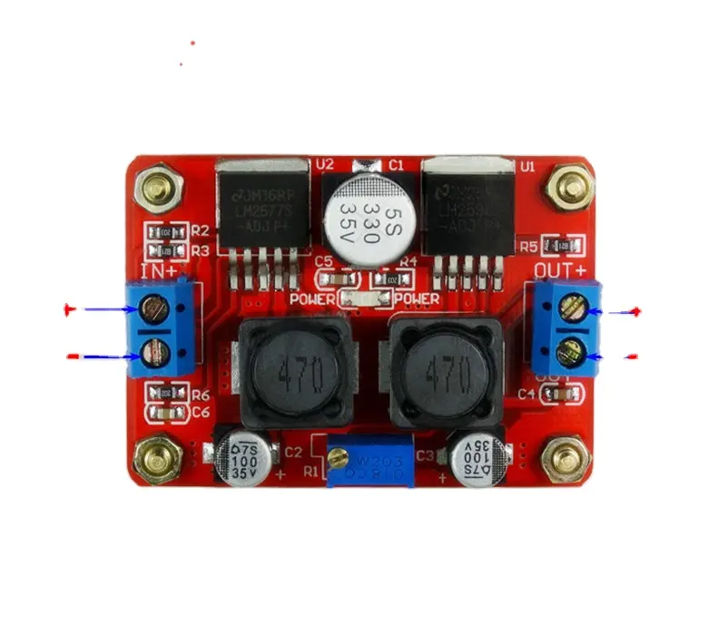 Factory Price DC DC step up and down buck converter module Lifting pressure module 3.5-28v to 1.25-26V Adapter solar panels