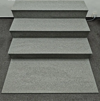 Dalles de pavage extérieures 47x120cm, 1,2cm d'épaisseur, antidérapantes, en porcelaine, pour escaliers extérieurs, bordure arrondie, pour piscine