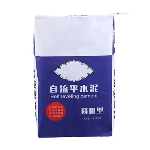 Factory Waterproof Kraft Paper Cement Bag 20kg 25kg 50kg Valve Bag Packaging For Cement