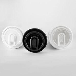 ฝาพลาสติก PP เกรดอาหาร ขนาด 90 มม. 95 มม. พร้อมจุกปิด สำหรับแก้วนม/กาแฟ - Product Image 2