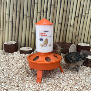 Nouveau type mangeoire et abreuvoir pour poulet avec pattes mangeoire pour poussins mangeoire pour animaux de compagnie - Product Image 1