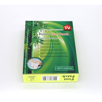 2026 Perawatan Kesehatan Ginger Beauty Detox Foot Patch Gold Bamboo Slim Foot Patch