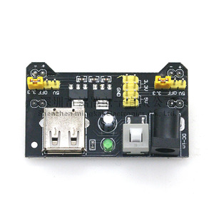 Breadboard Power Supply Module 5V 3.3V DC Input With <b>USB</b> And <b>Switch</b> For Prototyping Boards - Product Image 1