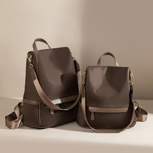 Sac à dos antivol pour femme, nouvelle collection, très tendance, en tissu Oxford, petit sac d'école simple en toile avec fermeture éclair en polyester - Product Image 2