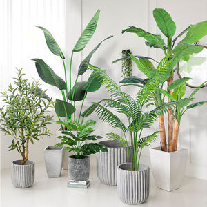 Decoración personalizada Gran pájaro <span class=keywords><strong>falso</strong></span> del paraíso árbol tropical 140 cm 180cm 240cm grandes plantas artificiales de plátano árboles adorno de jardín - Product Image 5