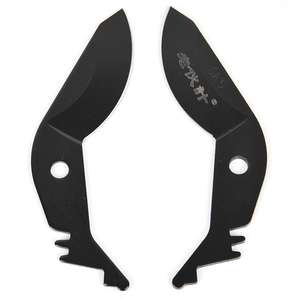 Cuchilla de repuesto Lao He Ji para tijeras de podar, 60 mm, forma de pico negro, acero SK5, acero para herramientas - Product Image 2