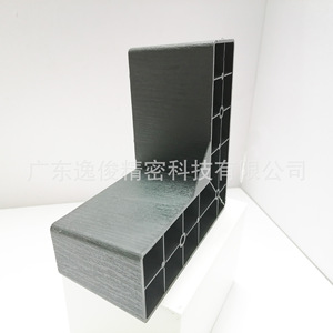 Soporte de Plástico en Forma de L para Estantes, 75 mm, Negro, Tamaño Personalizable para Armario, Fácil Instalación - Product Image 2