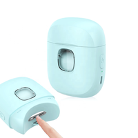 Coupe-ongles électrique automatique de Protection infrarouge de démarrage tactile Pro avec la tondeuse de tête de coupe en plastique de lumière LED pour les doigts de bébé