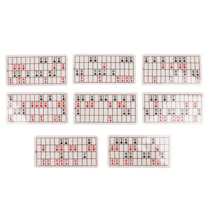 Tarjetas mágicas transparentes de 12x5cm, accesorios de plástico para trucos de magia juvenil - Product Image 4