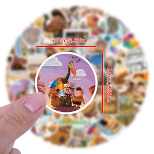 50 Pegatinas de Graffiti de <span class=keywords><strong>Pixar</strong></span> <span class=keywords><strong>Up</strong></span>, Calcomanías Impermeables para Patinetas, Scooters y Cuadernos - Product Image 3