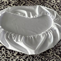 C002-IVORY WHITE Housses de chaise de salle à manger extensibles en spandex de haute qualité, housses de siège solides, protège-sièges pour mariages