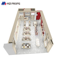 Mobilier de présentation personnalisé de haute qualité pour boutiques de cosmétiques coréens, aménagement de magasins de détail et design d'intérieur