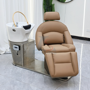 Tazón de salón, silla de lavado de masaje de enfermería, cabeza japonesa, cama de <span class=keywords><strong>Spa</strong></span>, silla de champú, silla eléctrica para lavar el cabello - Product Image 2