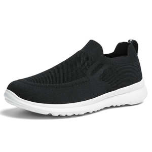 Zapatillas Deportivas Transpirables Personalizadas con Tejido de Punto, Zapatos Casuales para Caminar, Ropa Masculina - Product Image 1