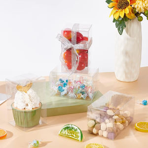 Scatole Trasparenti in PET per Dolci, Confezioni in Plastica Trasparente per Caramelle, Scatole Regalo in Plastica, Imballaggio Trasparente - Product Image 4
