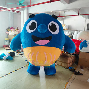 Nuevo Disfraz Inflable de Monstruo Azul Gigante, Atractivo para Promociones, Fiestas, Cosplay y Eventos Navideños - Product Image 1