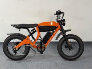 จักรยานเสือภูเขาไฟฟ้าสำหรับผู้ใหญ่ ขับเคลื่อนด้วยมอเตอร์แบบไร้แปรงถ่าน แบตเตอรี่ลิเธียม 20 แอมป์ชั่วโมง พร้อมไฟ LED ระบบเบรกไฮดรอลิก 7 สปีด ขายดี - Product Image 2