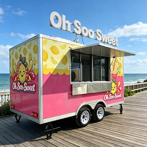 Custom Made Coffee Trailer Heavy Duty Donut Food Truck VIN CE Mobile Cafe - Product Image 3