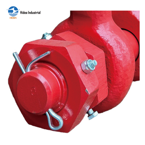 HIDEA Manille de remorquage à double écrous à bouche large en acier au carbone forgé à froid, trempé et galvanisé à chaud, facteur de sécurité 4:1 - Product Image 5