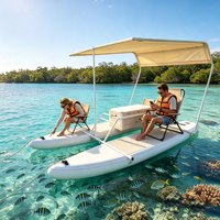 Nouveau design 2026 : Catamaran gonflable en matériau Drop Stitch avec cadre modulaire amovible en alliage d'aluminium
