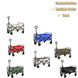 <span class=keywords><strong>Meilleur</strong></span> <span class=keywords><strong>prix</strong></span>, chariot de plage pliable pour pique-nique en plein air, chariot de camping pliable, chariot utilitaire, chariot pliable, capacité de charge de 500 kg, 74*59,5 cm - Product Image 4