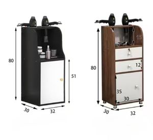 Chariot de Barbier Multifonctionnel pour Salon de Coiffure, Style Minimaliste et Moderne, avec Roues – Tendance et Ventes Flash - Product Image 6