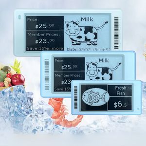 Etiqueta de Precio Digital para Estantes de Supermercado, Nueva, de 2.9 Pulgadas, con Tinta Electrónica, Baja Temperatura, para Ambientes Congelados - Product Image 1
