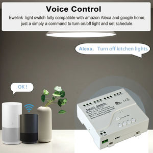 Módulo de Relé Inteligente EV-TDQ, Interruptor de Motor con Automatización WiFi, 4 Canales, 12V 24V 220V, RF433, Control por Aplicación EWelink, Compatible con Alexa y Google Home - Product Image 4