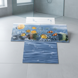 Azulejos de cerámica digital marrón de 12x24 pulgadas (300x600mm) con función de ladrillo refractario para baño, azulejos de cerámica para pared de metro, para baño y cocina - Product Image 6