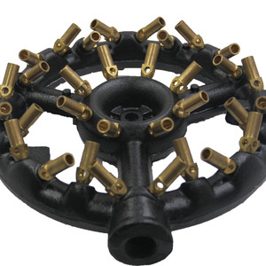 Electrodomésticos industriales Estufa de gas de hierro fundido Quemador de <span class=keywords><strong>wok</strong></span> Puntas de quemador de gas Quemador de chorro con 32 boquillas - Product Image 3