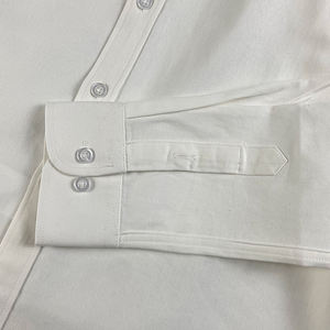 プラスサイズメンズ長袖デニムシャツポケット付きフォアメンズ100% コットン - Product Image 2