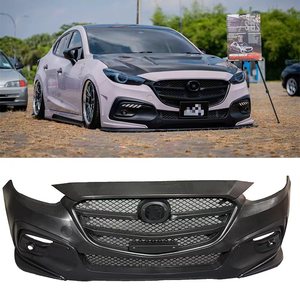Phù hợp với <span class=keywords><strong>Mazda</strong></span> 3 Axela 2014-2019, độ cản trước kiểu KS, bộ body kit - thay thế phụ tùng ô tô - cản trước - Product Image 1