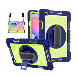 Para <span class=keywords><strong>Samsung</strong></span> Tab S6 <span class=keywords><strong>Lite</strong></span> <span class=keywords><strong>Tablet</strong></span> Case Dual Armor Back Cover Kickstand 360 Rotación Plástico duro Funda protectora a prueba de golpes - Product Image 4