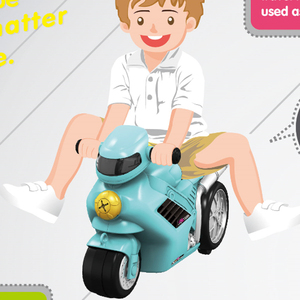 <span class=keywords><strong>Maleta</strong></span> <span class=keywords><strong>Infantil</strong></span> 3 en 1 Ligera de PP con Certificación EN71, Juguetes Deslizantes, Motocicleta para Niños, <span class=keywords><strong>Maleta</strong></span> con Ruedas para Venta al por Mayor - Product Image 5