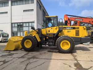 Cargador de rueda usado de alta calidad Komatsu WA380, original de Japón, cargador frontal Komatsu WA 380 en stock para la venta - Product Image 5