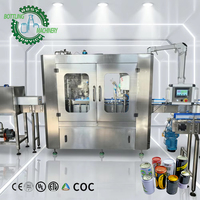 Ligne de mise en conserve mini 1500 CPH, machine de remplissage et de scellage automatique de sodas pour startups et brasseries, pour canettes de 0 à 500 ml – Leader du marché