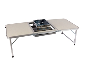 Konford <span class=keywords><strong>โต๊ะ</strong></span>ไม้พับได้ปรับได้อเนกประสงค์, <span class=keywords><strong>โต๊ะ</strong></span>และเก้าอี้สำนักงาน<span class=keywords><strong>โต๊ะ</strong></span>ตั้งแคมป์ - Product Image 6