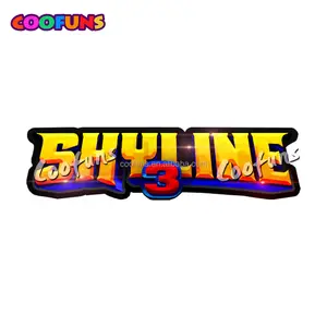 Coofun Banilla kemampuan permainan Skyline 3 vertikal 5 dalam 1 Multi permainan