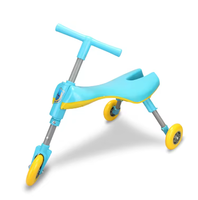 Voiture Mantis à 3 roues pas chère, scooter pour enfants, scooter léger pliable, tricycle pour tout-petits, voiture à roulettes pour enfants, marcheur