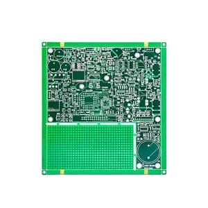 แผงวงจรพิมพ์ PCB แบบหลายชั้นสีเขียวพร้อมการจัดวางส่วนประกอบสำหรับการประกอบอุปกรณ์อิเล็กทรอนิกส์ - Product Image 1