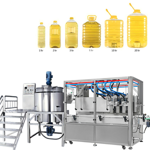 Tự động 1L 5L <span class=keywords><strong>20L</strong></span> ăn được dầu ăn điền máy đóng gói dầu cọ đóng gói dầu hướng dương Rau Máy rót chai - Product Image 1