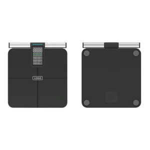 Báscula corporal inteligente con ocho electrodos, conectividad Bluetooth y WiFi para uso en el gimnasio en casa, sensor de alta precisión, funciona con batería - Product Image 1