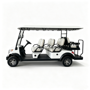 Voiturette de golf électrique 8 places, 7,5 kW de puissance, certifiée CE, véhicule touristique de tourisme - Product Image 2