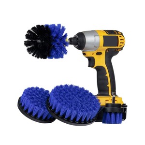 Ensemble de 21 brosses de nettoyage pour perceuse électrique best-seller pour outil de lavage de voiture transfrontalier <span class=keywords><strong>Amazon</strong></span> et combinaison de gants de lavage de voiture - Product Image 5