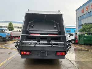 Vehículo compactador de residuos hidráulico de 6 metros cúbicos, camión de basura compactador de carga trasera de 5, 8, 10, 15, 20 metros cúbicos - Product Image 5