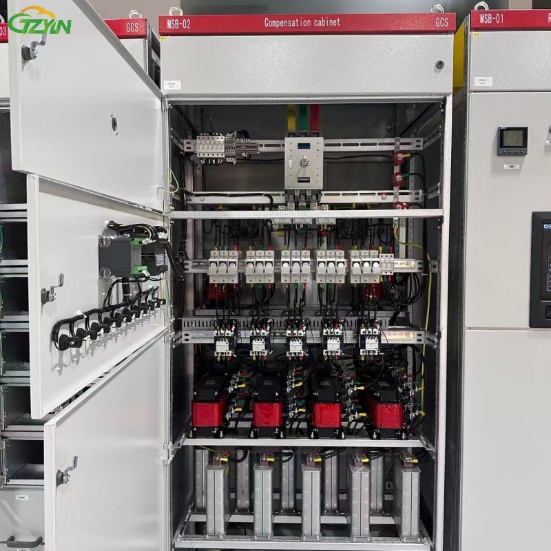 380V Compensation Capacitor Switchboard IP55 Electrical